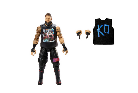 Mattel WWE Elite Action Figure & Accessories, Series #116 6-inch Collectible Kevin Owens with 25 Articulation Points & Swappable Hands