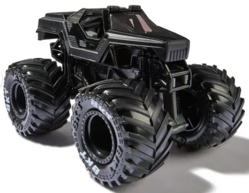 Monster Jam, Official Soldier Fortune Black Monster Truck, Die-Cast Vehicle, 1:64 Scale, Kids Toys for Boys Ages 3 and up
