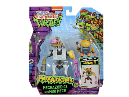 Tales of Teenage Mutant Ninja Turtles: Mutations 4.5” Mechazoid 03 and Mini Mech