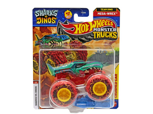 Hot Wheels Sharks vs. Dinos Mega-Wrex Diecast Car