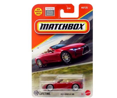 Matchbox 2021 Lexus LC 500 Diecast Car