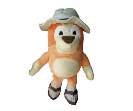 Bluey & Friends 7" Plush Holiday Camper Bingo