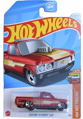 Hot Wheels Custom '72 Chevy Luv, HW Hot Trucks 6/10 [red] 118/250