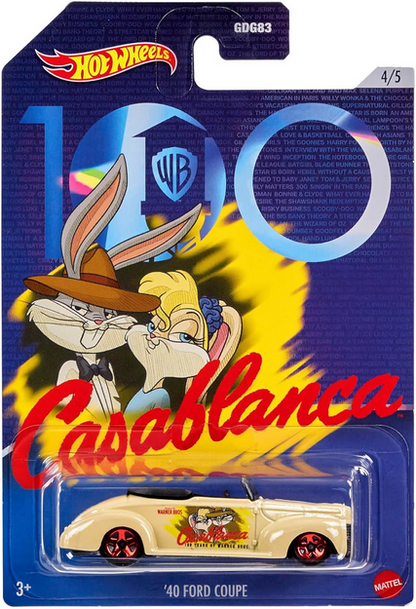 Hot Wheels `40 Ford Coupe Casablanca 4/5 Toy Wrangler Hot Wheels `40 Ford Coupe Casablanca 4/5 Toy Wrangler