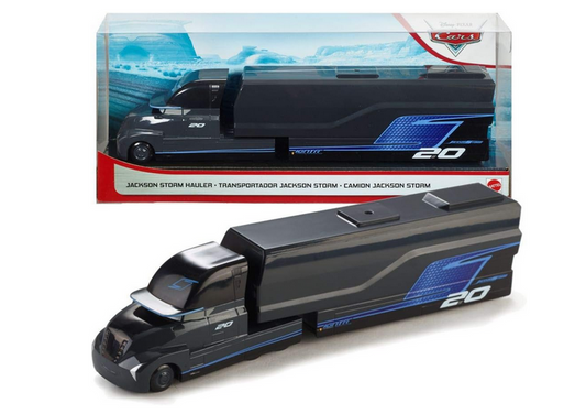 Disney Pixar Cars 1:55 Scale Jackson Storm Hauler Transporter