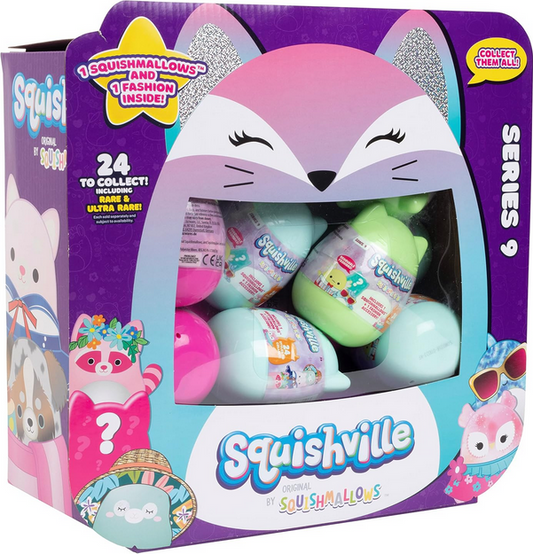 Squishmallows Squishville, Series 9 (1) Random BlindNew 2023 Mini Plush Toys & Accessories, Styles May Vary - Officially Licensed Kellytoy - Gift for Kids