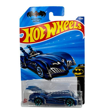 Hot Wheels 2025 – Batman & Robin Batmobile (2/250 Mainline) – 1:64 Scale Die-Cast