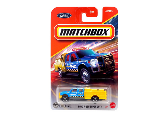 Matchbox Ford F-550 Super Duty Diecast Car