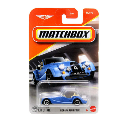 Matchbox Morgan Plus Four Blue