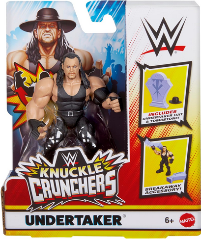 WWE Undertaker Knuckle Crunchers 6 Toy Wrestling Action Figure