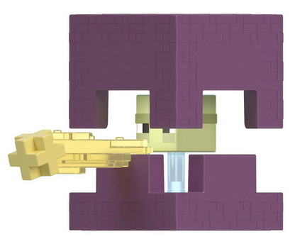 Minecraft Shulker Action Figure & Accessories Set, 3.25-inch Scale Collectible Toy