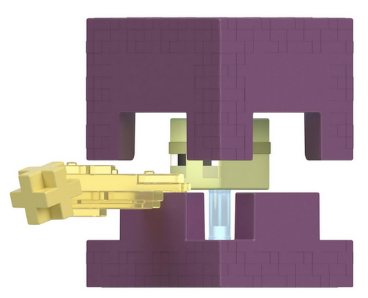 Minecraft Shulker Action Figure & Accessories Set, 3.25-inch Scale Collectible Toy