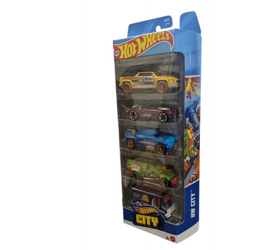 Hot Wheels 5 pack City