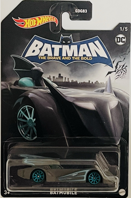 Hot Wheels Batman The Brave And The Bold Batmobile 1/5 DC 1:64