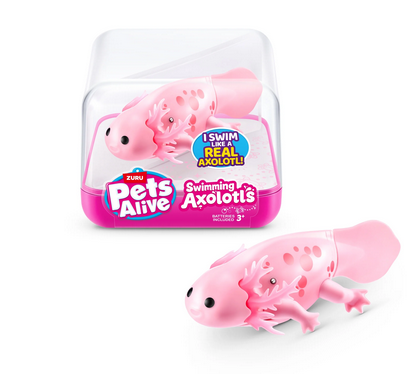 Pets Alive Swimming Axolotl - Pink