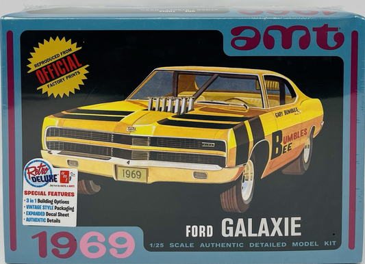 AMT 1:25 1969 Ford Galaxie Hardtop Plastic Model Kit AMT1373/12