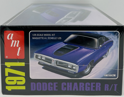 AMT 1/25 1971 Dodge Hemi Charger R/T Plastic Model Kit Sealed