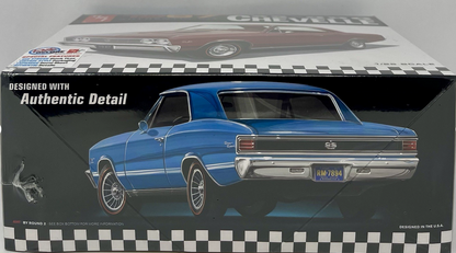 AMT 1/25 Scale 1967 Chevelle SS-396 - Retro Deluxe Factory Sealed Authentic Kit