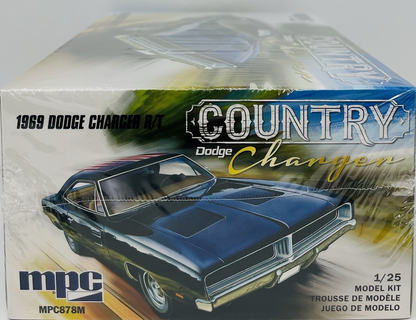 MPC "1969 Country Dodge Charger R/T " 1:25 Scale Model Kit #MPC878M Sealed