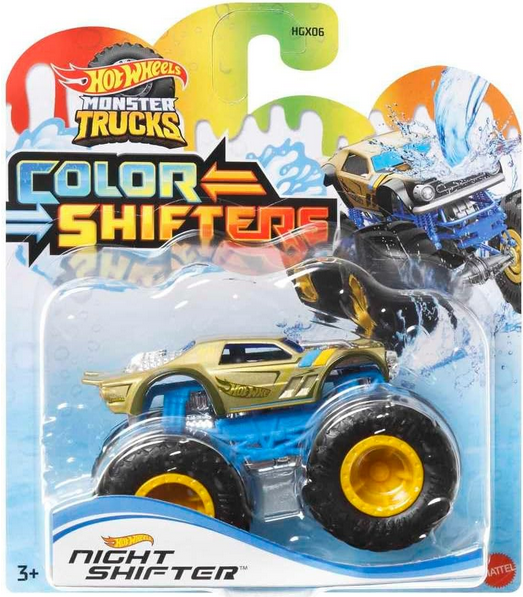 Hot Wheels Monster Trucks Color Shifters - Night Shifter
