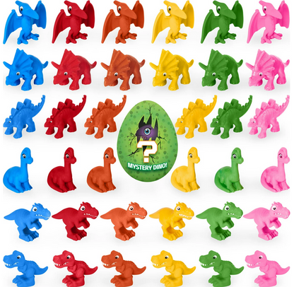 PAW Patrol, Dino Rescue Rubble and Dinosaur Action Figure Set, for Kids Aged 3 and up