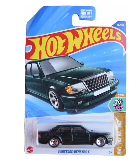 Hot Wheels Mercedes Benz 500 E [Green]
