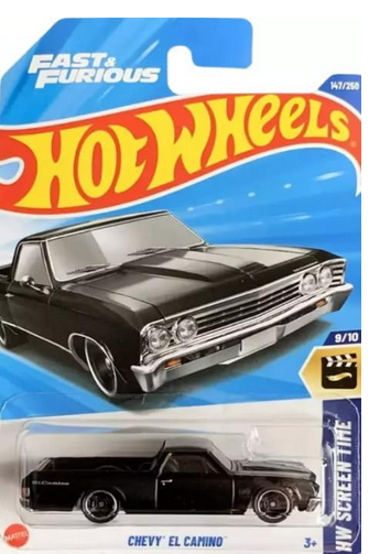 Hot Wheels Chevy El Camino [Black]