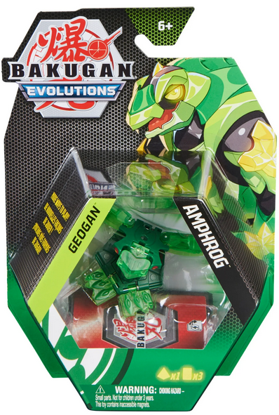 Bakugan Geogan, Amphrog Collectible Action Figure