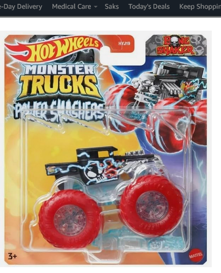 Hot Wheels MT Bone Shaker Power Smashers