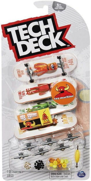 TECH Deck Toy Machine Ultra DLX 4-Pack FINGERBOARDS for Unisex Adult