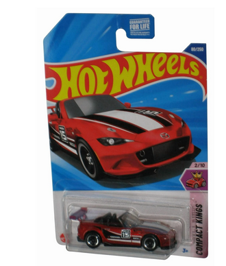 Hot Wheels Compact Kings 2/10 (2024) Red '15 Mazda MX-5 Miata