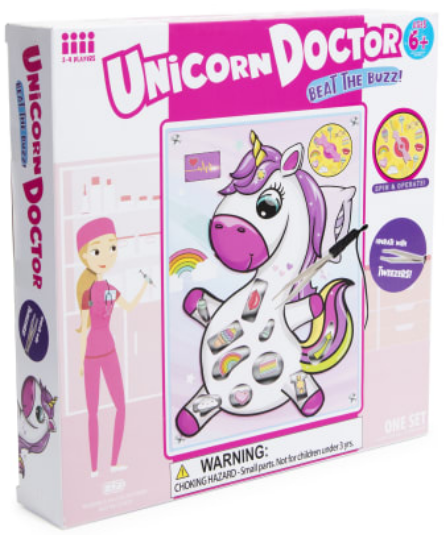 Unicorn Doctor Game With Buzzer