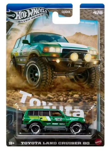 Hot Wheels Silver Series Toyota Land Cruiser 80 [Green]