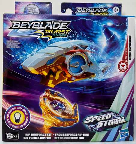Beyblade Burst Surge Demise Hyperion H6 Speedstorm Rip Fire Force Set