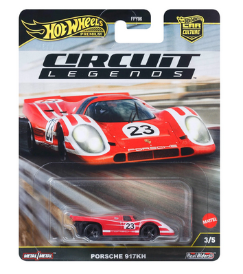 Hot Wheels Premium Car Culture Circuit Legends Porsche 917K