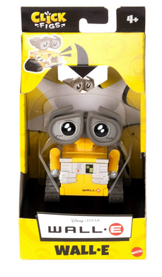 Disney and Pixar Click Figs Wall-E, Small Waste Collector Robot Figure