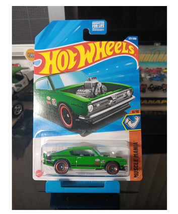Hot Wheels King Kuda Muscle Mania #217 Green