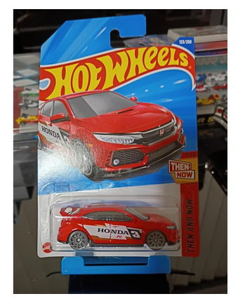 2025 Hot Wheels THEN AND NOW 3/10 2018 Honda Civic Type R