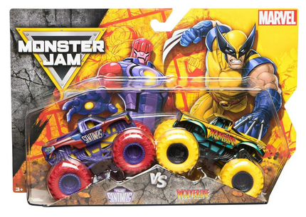 Monster Jam Marvel The Sentinels vs Wolverine