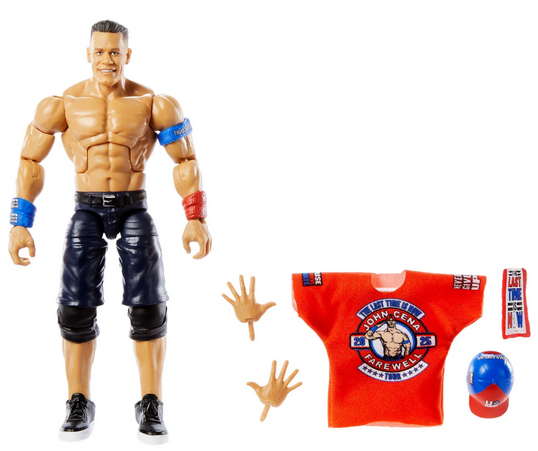 WWE Ultimate Edition John Cena 'Last Time is Now' Action Figure with Articulation & Accessories