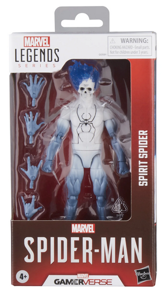 Marvel Legends Series Gamerverse Spirit Spider, Spider-Man Video Game 6" Action Figure