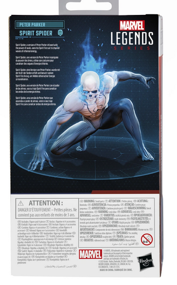 Marvel Legends Series Gamerverse Spirit Spider, Spider-Man Video Game 6" Action Figure
