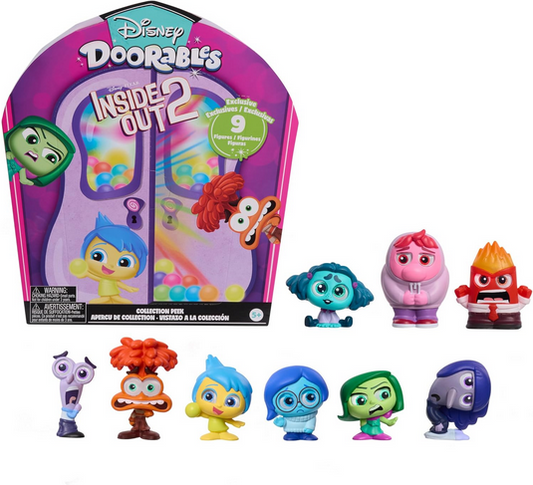 Disney Doorables Inside Out 2 Collection Peek Figures