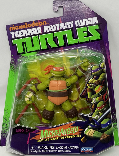 Teenage Mutant Ninja Turtles Michelangelo TMNT 2012 Reissued 2024  4.5" Figure