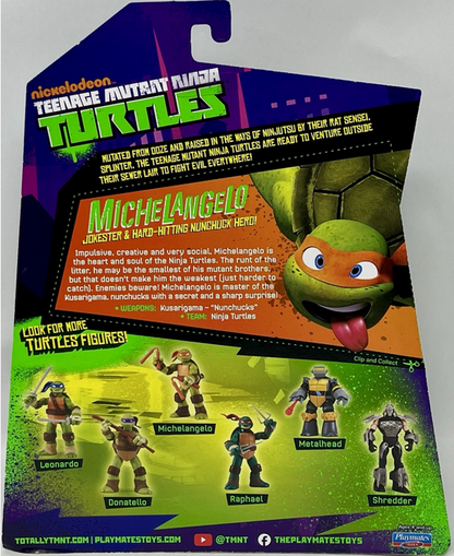 Teenage Mutant Ninja Turtles Michelangelo TMNT 2012 Reissued 2024  4.5" Figure