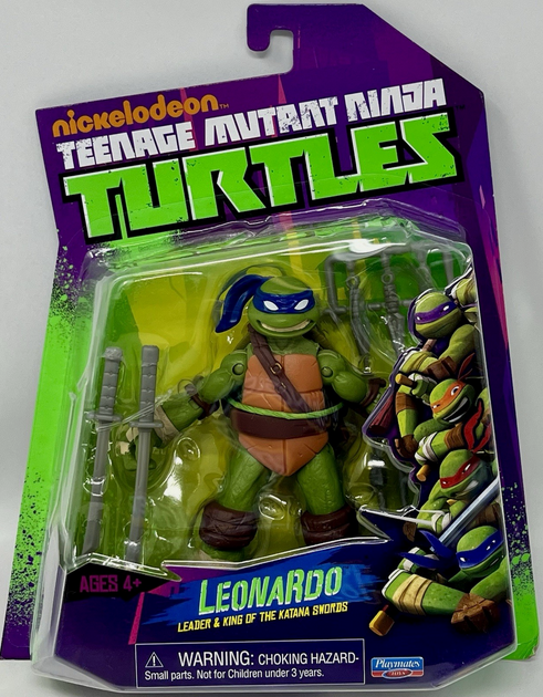 Teenage Mutant Ninja Turtles LEONARDO TMNT 2012 Reissue 4.5" Figure