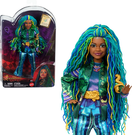 Disney Descendants: The Rise of Red Fashion Doll & Accessory Uliana, Younger Sister of Ursula