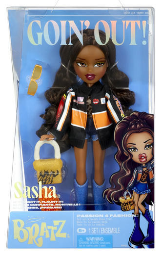 Bratz Goin’ Out! Sasha Fashion Doll with Accessories
