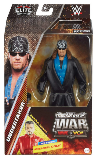 WWE Monday Night War Elite Collection Undertaker Action Figure & Accessories 6-inch Collectible Set