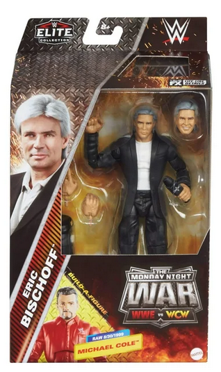 WWE Monday Night War Elite Collection Eric Bischoff Action Figure & Accessories 6-inch Set